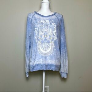 Miken Flow ‘Tell Your Story’ Hamsa Sweatshirt – Boho Vibes! M